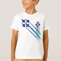 Blue Angels Double Diamonds Kids T-Shirt