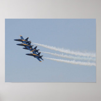 Blue Angels FA-18 Poster