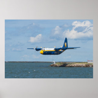 Blue Angels Fat Albert low take off Poster