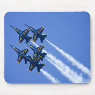 Blue Angels flyby during 2006 Fleet Week Mouse Pad