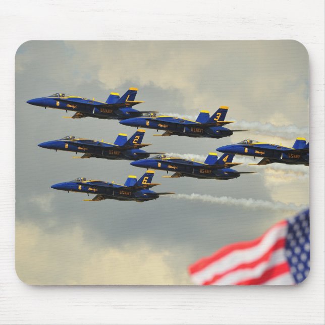 Blue Angels Mouse Pad (Front)