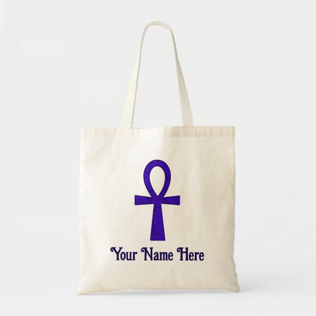 Blue Ankh Totes (Front)