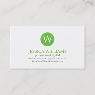 Blue Aqua Green Zigzag Ikat Pattern Business Card