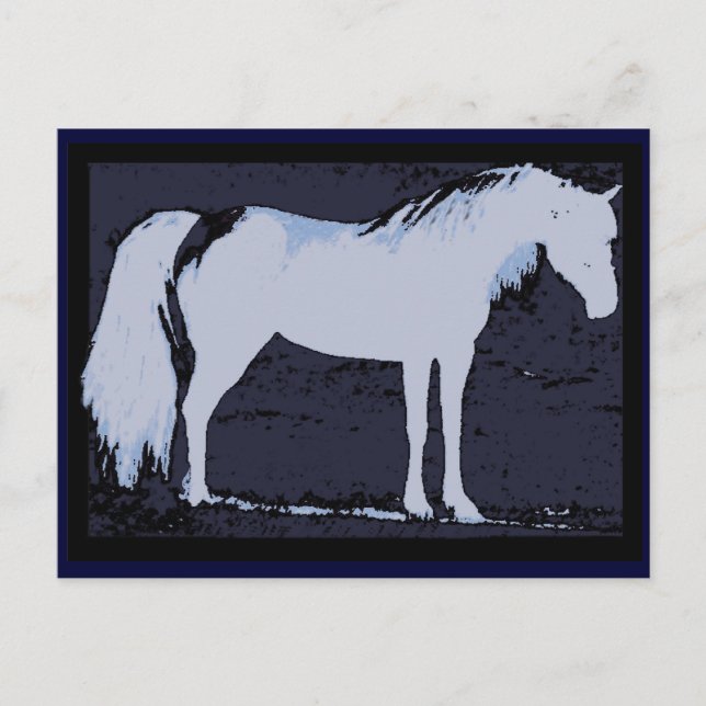 Blue Arab Postcards (Front)