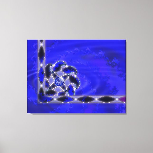 Blue As the Sea Canvas Print (Front)
