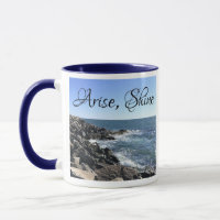 Blue Atlantic Ocean Bible Verse Seashore Waves