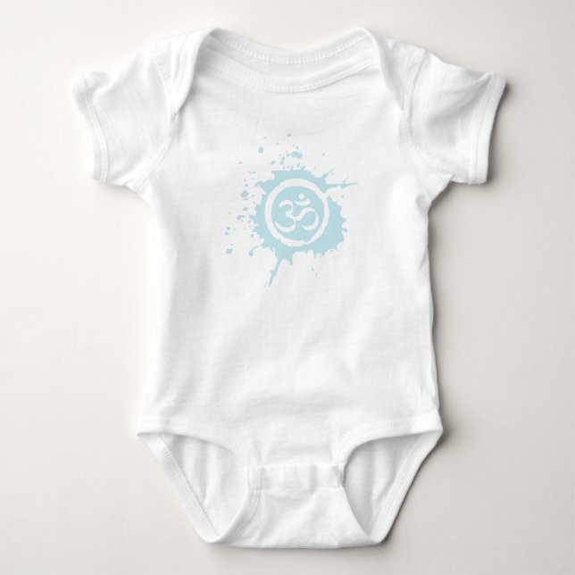 Blue AUM Organic Planet Shirts (Front)