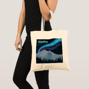 Blue Aurora Tote Bag