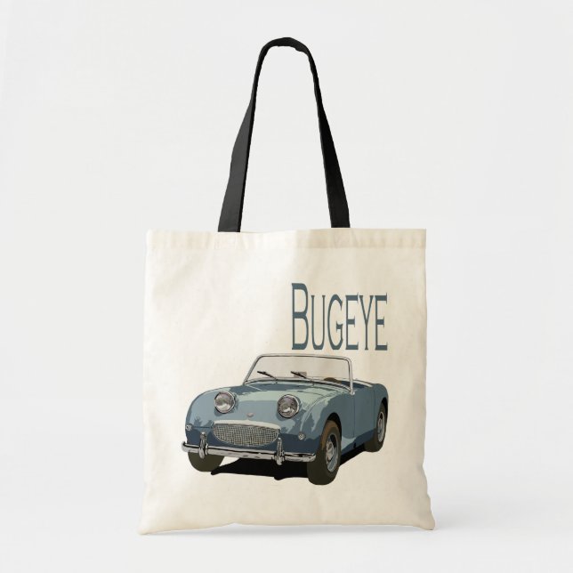 Blue Austin Healey Sprite Tote Bag (Front)