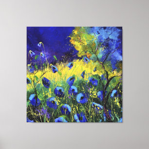 Blue autumn, Art  Canvas Print