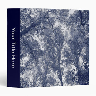 Blue Autumn Binder