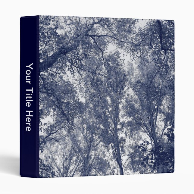 Blue Autumn Binder (Front/Spine)