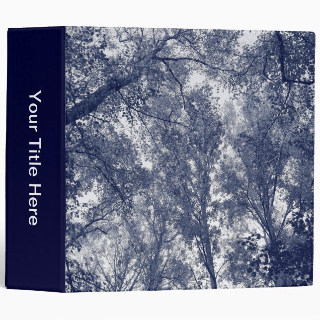 Blue Autumn Binder (Front/Spine)