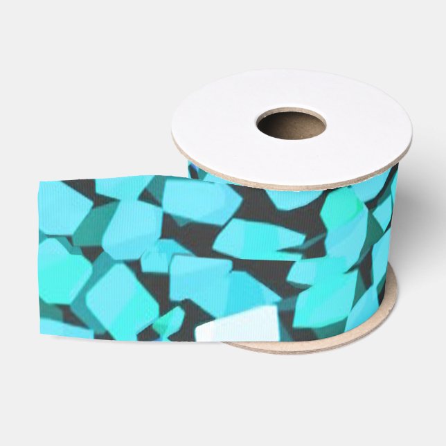 Blue Avalanche ribbon Grosgrain Ribbon (Spool)