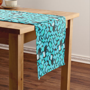 Blue Avalanche table runner