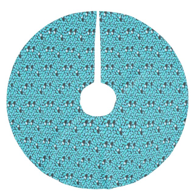 Blue Avalanche tree skirt (Front)