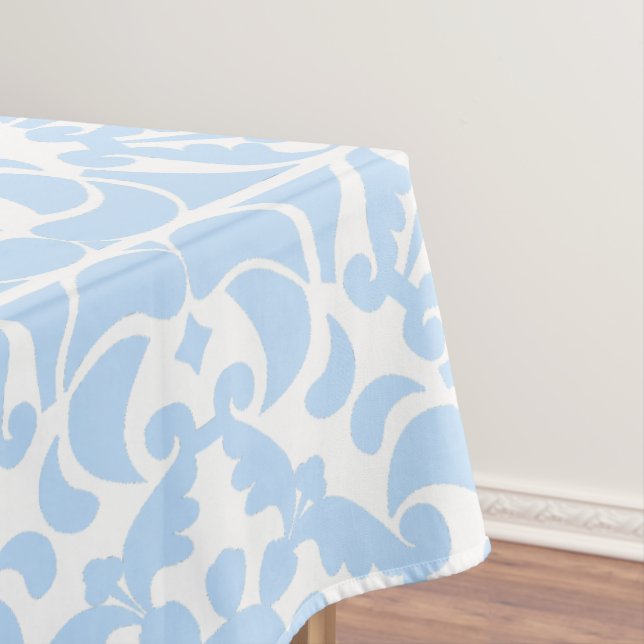  Blue Azulejos Portuguese Spanish Mediterranean Tablecloth (In Situ)