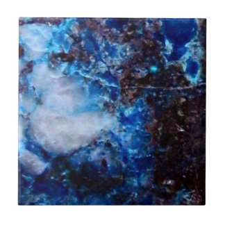 Blue Azurite Designer Tile