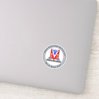 Blue Babe Vinyl Sticker