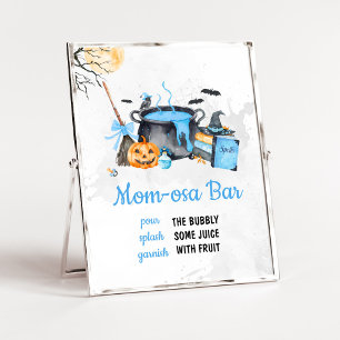 Blue Baby is Brewing Witch Mom Osa Bar Sign