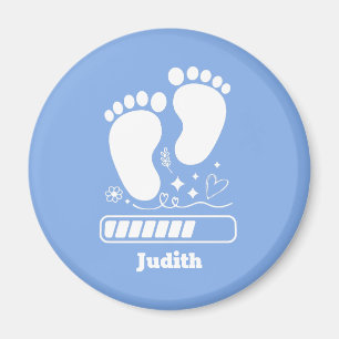 Blue Baby Loading Magnet