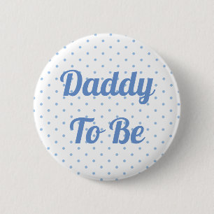 Blue Baby Shower Pin for the Daddy to be
