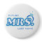 Blue Bachelorette "Future Mrs." Customizable Pin