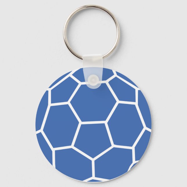 blue ball keychain (Front)