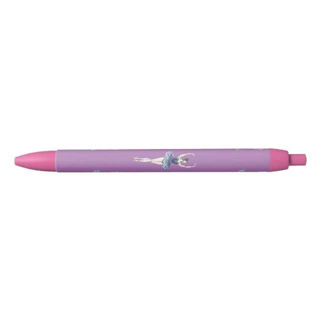Blue Ballerina dancer pen (Front)