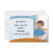 Blue Ballerina Invitation