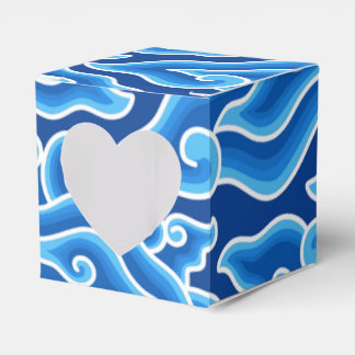 blue balloon favor box