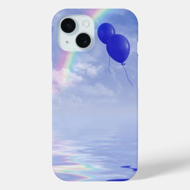 Blue Balloons Case-Mate iPhone Case (Back)