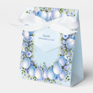 Blue Balloons Favour Box