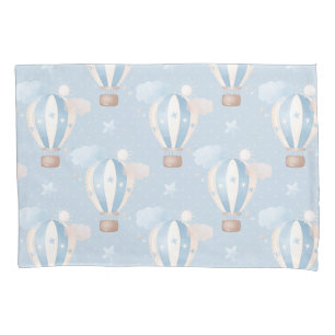 Blue Balloons Pattern Pillowcase