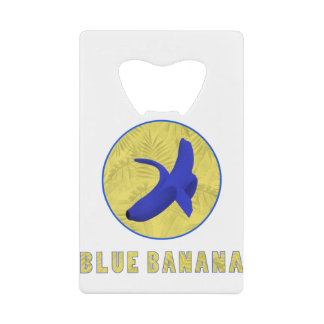 blue banana credit card bottle opener