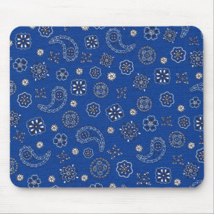Blue Bandana Mousepad