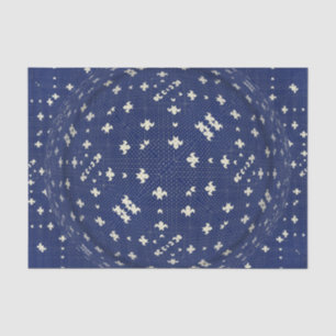 Blue Bandana Nordic Swedish Tissue Paper