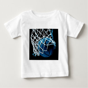 Blue Basketball Baby T-Shirt