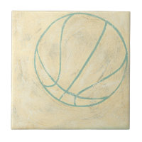 Blue Basketball by Chariklia Zarris