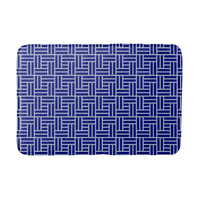 Blue Bath Mat (Front)