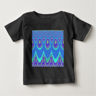 Blue batik baby T-Shirt