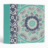 Blue Batik Tile III