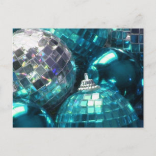 Blue Baubles postcard