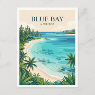 Blue Bay Marine Park Mauritius Postcard