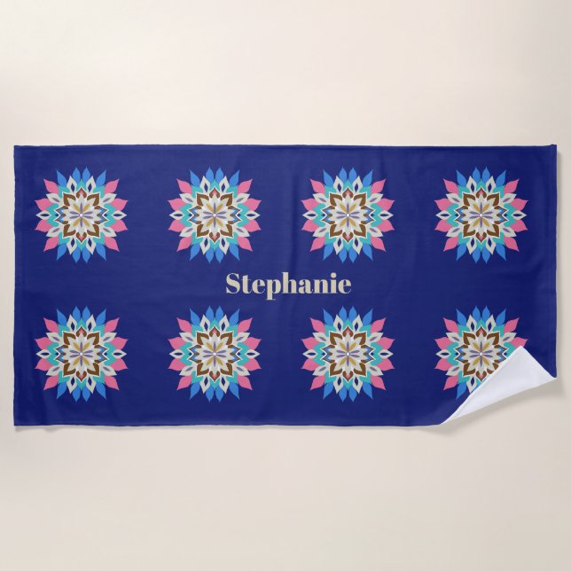 Blue Bayou  Beach Towel (Front)