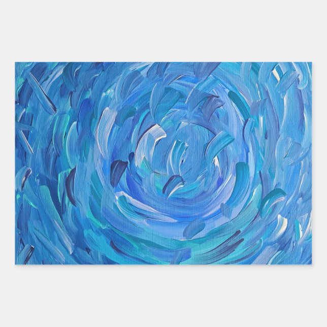 Blue Bayou Wrapping Paper (Front)