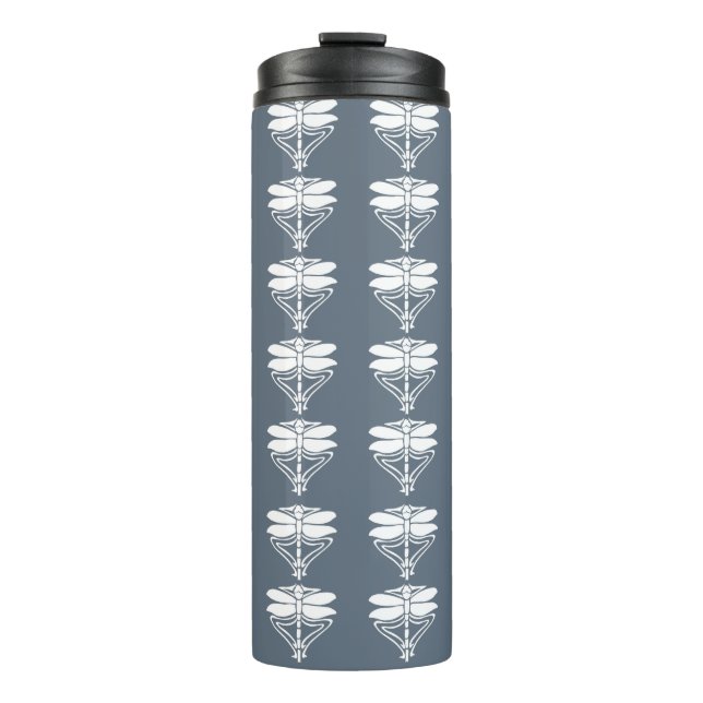 Blue Bayoux Arts and Crafts Dragonflies Thermal Tumbler (Front)