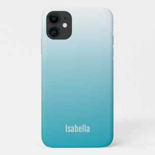 Blue Beach Colour Gradient iPhone 11 Case