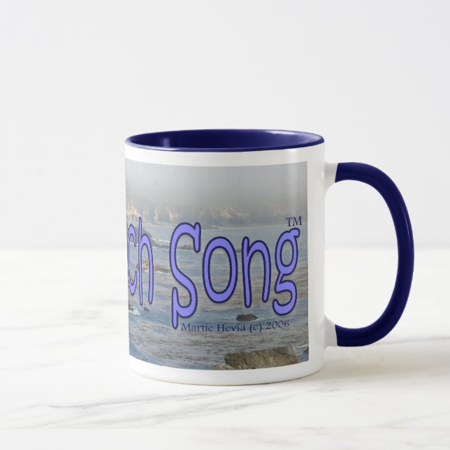 Blue Beach Song™ Mug (Right)