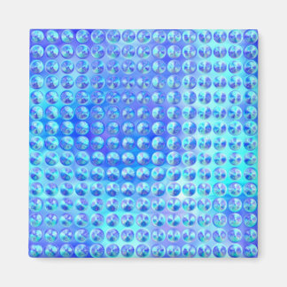 Blue Beads Magnet